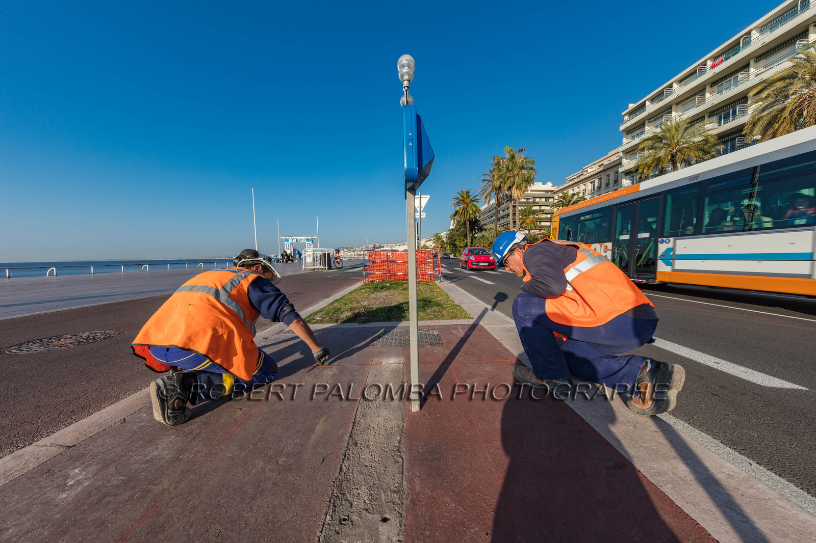 Bornes de sécurisation