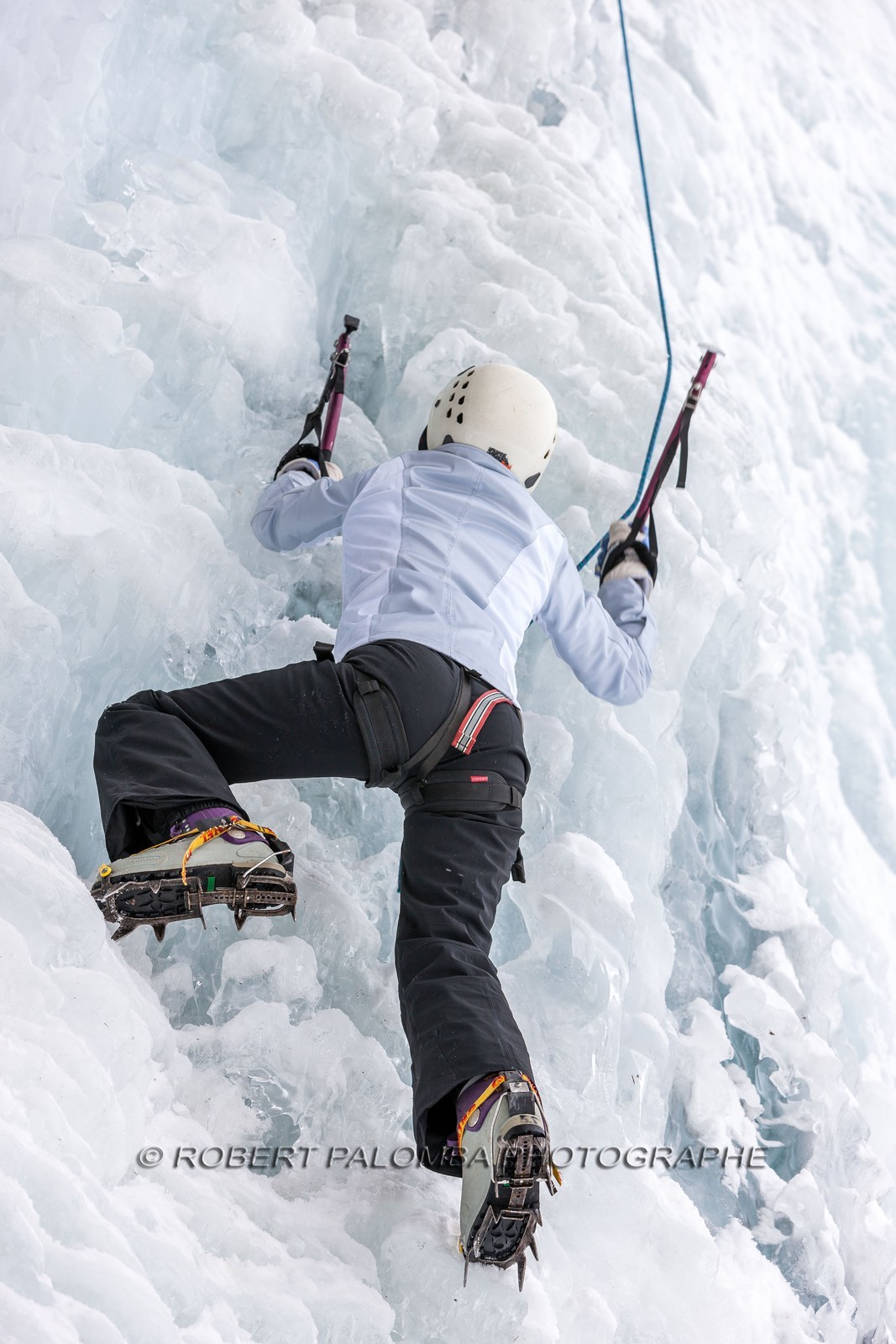 Escalade glacière