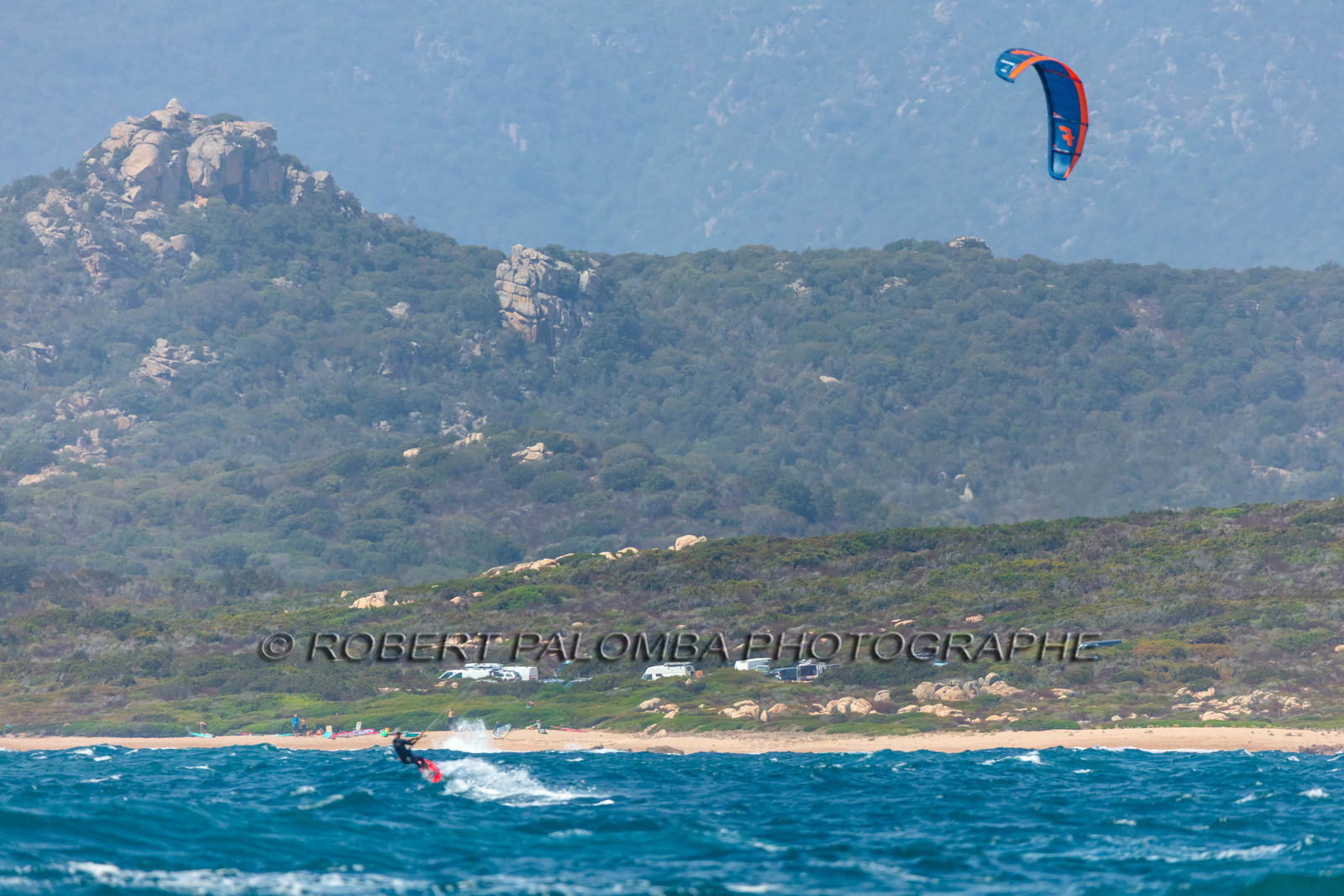 Kitesurf en corse