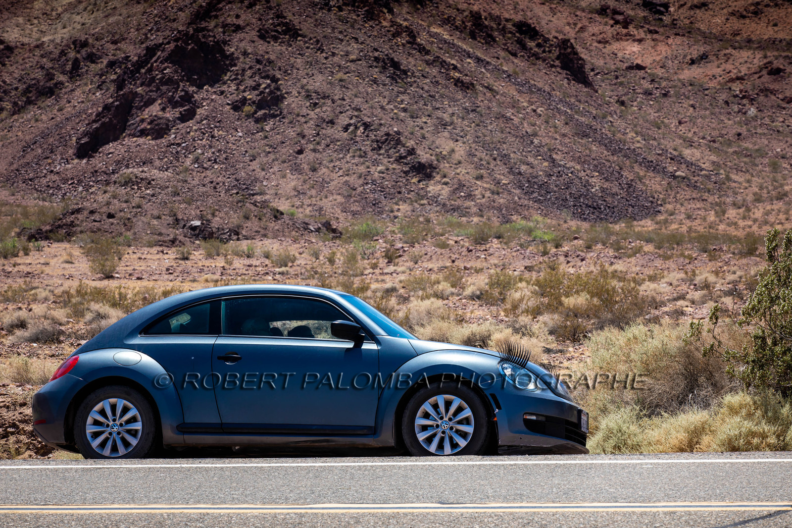 Sur la route pour aller à Bagdad Café