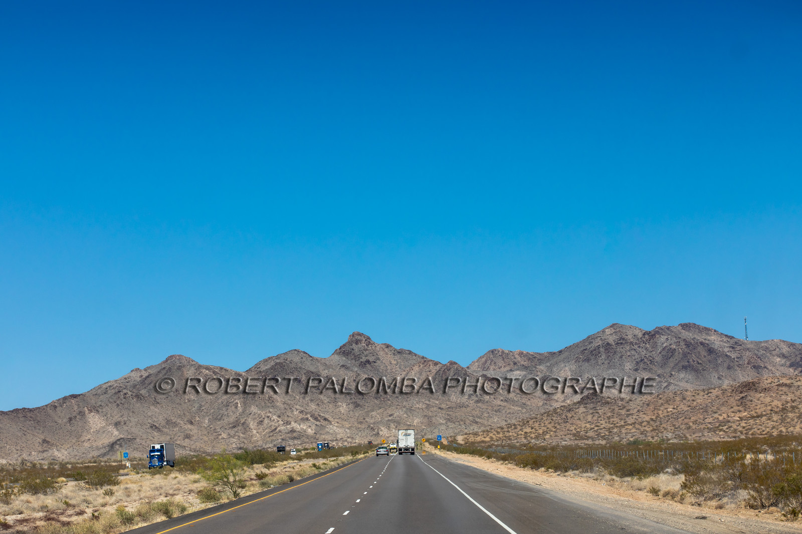 Sur la route pour aller à Kingman