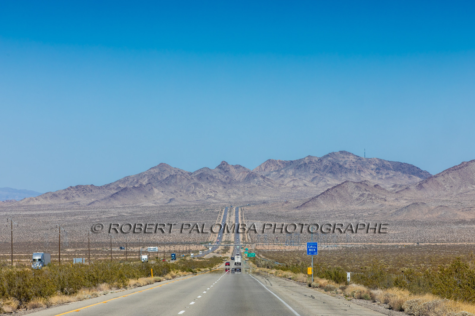 Sur la route pour aller à Kingman