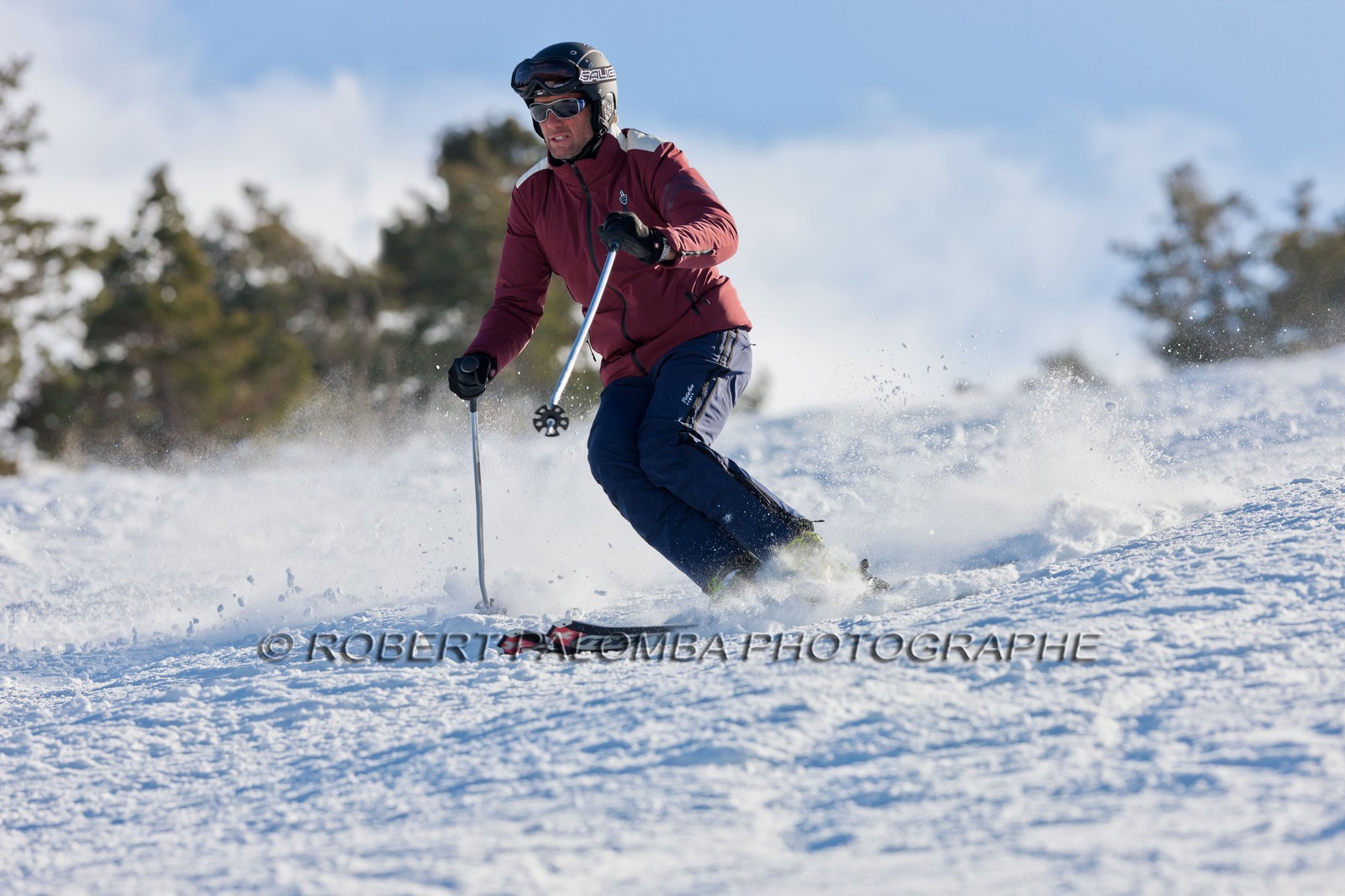 Ski sur piste
